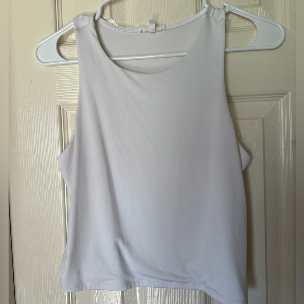Maurices White Crop Top